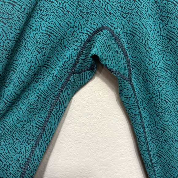 Women’s BuffBunny Evolve Jacquard Legging Size S Poison Ivy Nucleus Green Black - Picture 5 of 9